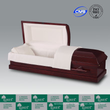 ЛЮКСЫ США популярный стиль шкатулка & гроб для похорон красный шкатулки